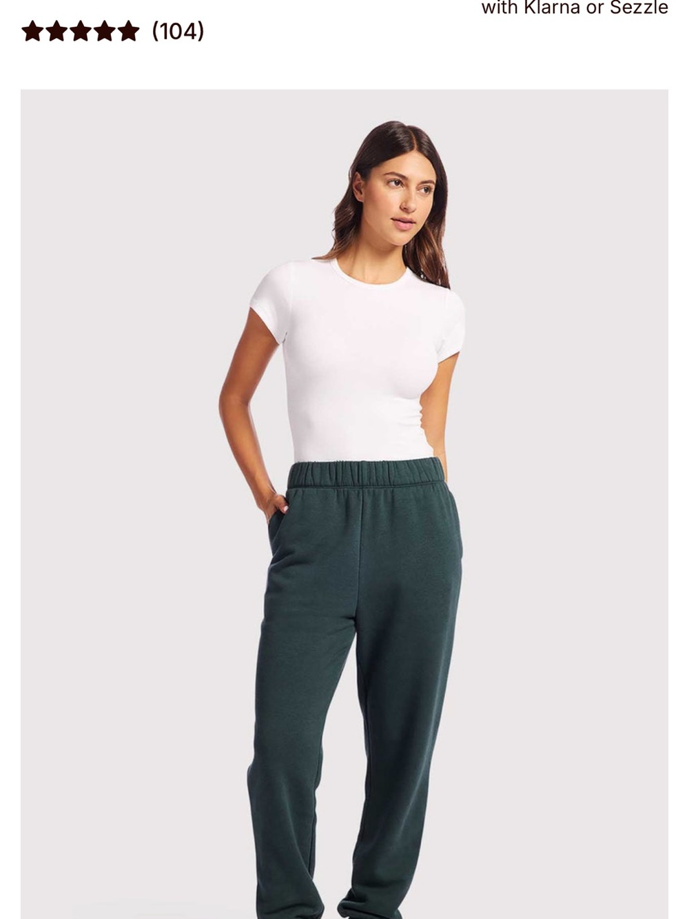 nuuds Vintage fleece jogger in limited edition Alpine